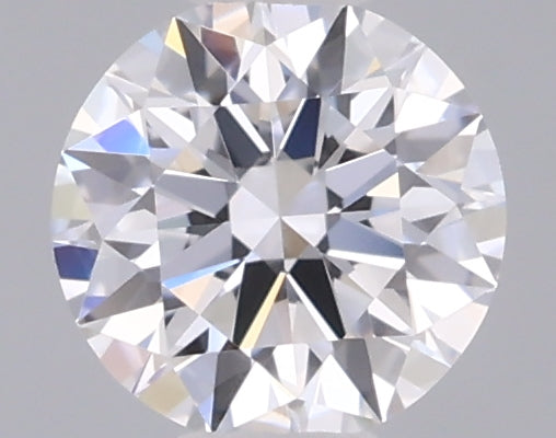0.35 Carat Round Shaped, Ideal Cut, D Color, VVS2 Clarity, IGI Certified Lab Grown Diamond