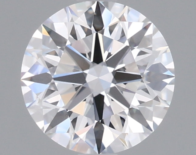 1.29 Carat Round Shaped, Ideal Cut, D Color, VVS2 Clarity, IGI Certified Lab Grown Diamond