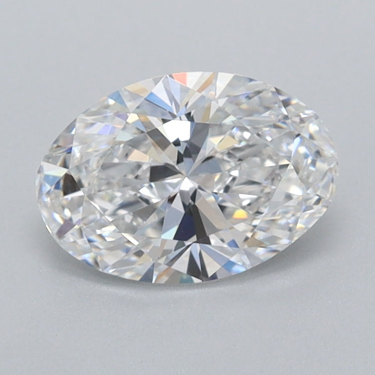1.04 Carat Oval Shaped, Ideal Cut, D Color, FL Clarity, IGI Certified Lab Grown Diamond
