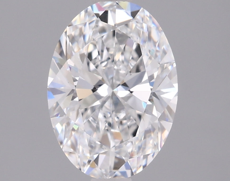 1.51 Carat Oval Shaped, Ideal Cut, D Color, VVS1 Clarity, IGI Certified Lab Grown Diamond