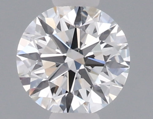 0.39 Carat Round Shaped, Ideal Cut, E Color, VVS2 Clarity, IGI Certified Lab Grown Diamond