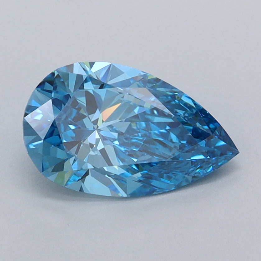1.20 Carat Pear Shaped, Ideal Cut, VVS2 Clarity, IGI Certified Lab Grown Diamond