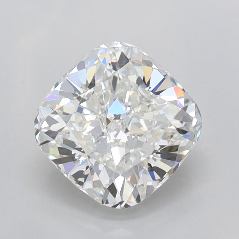 1.50 Carat Cushion Shaped, Ideal Cut, F Color, VVS2 Clarity, IGI Certified Lab Grown Diamond
