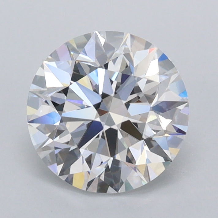 1.44 Carat Round Shaped, Excellent Cut, D Color, VVS2 Clarity, IGI Certified Lab Grown Diamond