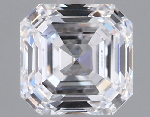 1.03 Carat Asscher Shaped, Ideal Cut, D Color, VVS1 Clarity, IGI Certified Lab Grown Diamond