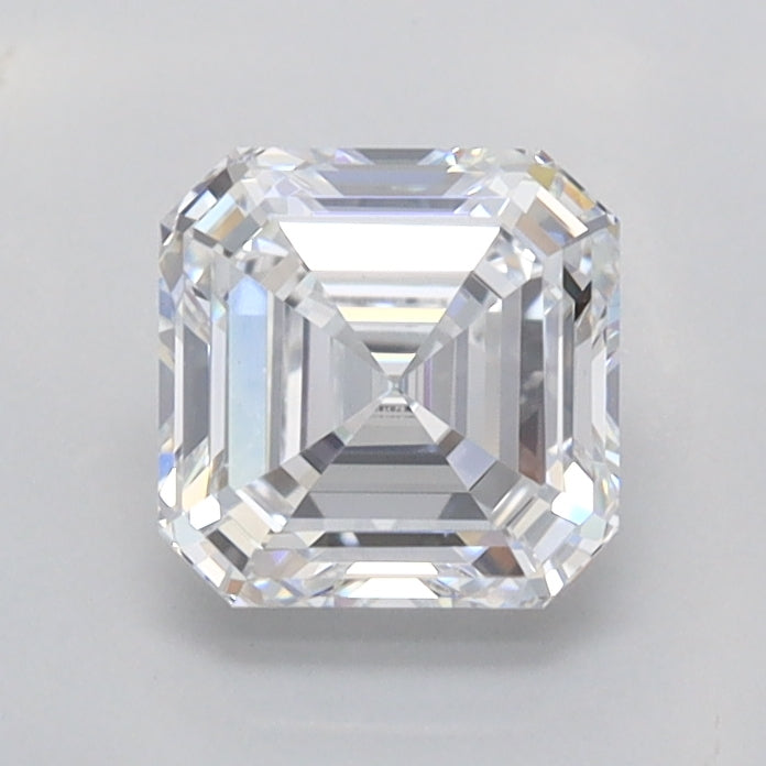 1.04 Carat Asscher Shaped, Excellent Cut, D Color, VVS2 Clarity, IGI Certified Lab Grown Diamond