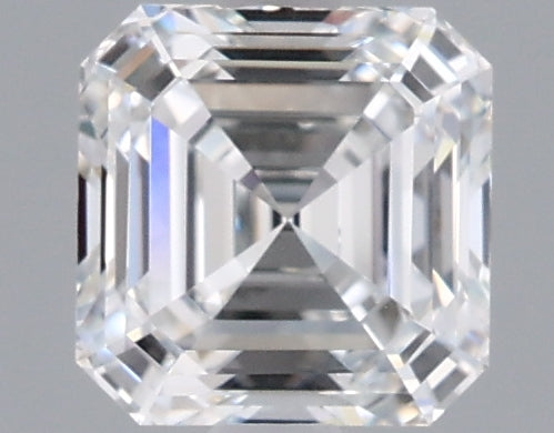1.02 Carat Asscher Shaped, Ideal Cut, D Color, VVS1 Clarity, IGI Certified Lab Grown Diamond