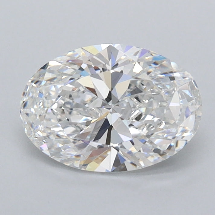 1.06 Carat Oval Shaped, Ideal Cut, D Color, VVS1 Clarity, IGI Certified Lab Grown Diamond