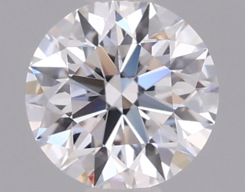 0.54 Carat Round Shaped, Excellent Cut, D Color, VVS2 Clarity, IGI Certified Lab Grown Diamond