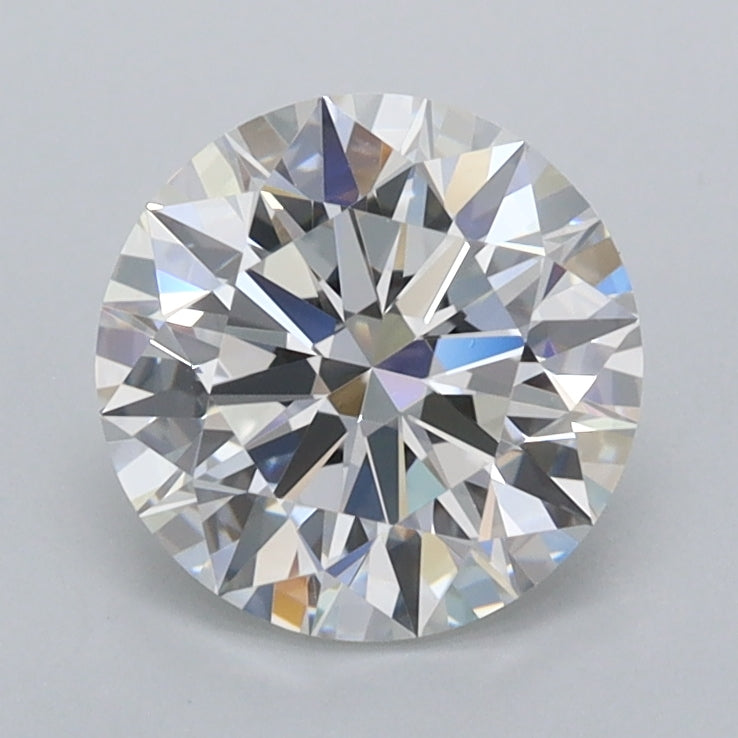 1.54 Carat Round Shaped, Ideal Cut, E Color, VVS2 Clarity, IGI Certified Lab Grown Diamond