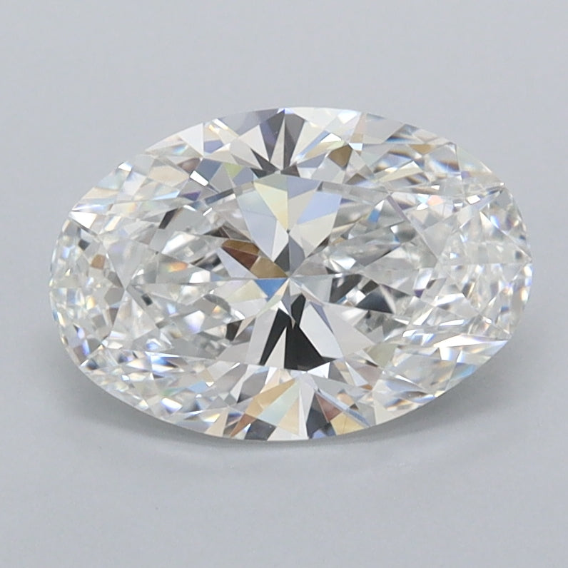 1.37 Carat Oval Shaped, Ideal Cut, E Color, VVS1 Clarity, IGI Certified Lab Grown Diamond