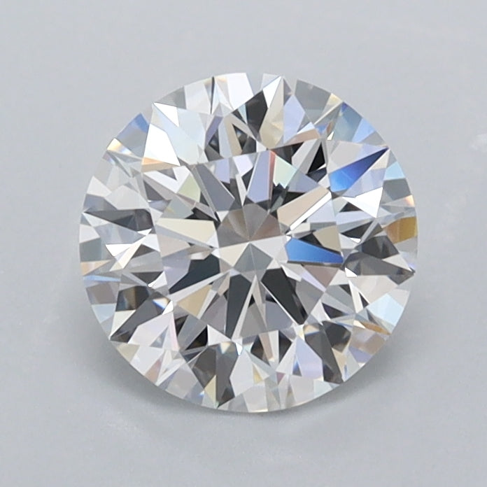 1.02 Carat Round Shaped, Ideal Cut, E Color, FL Clarity, IGI Certified Lab Grown Diamond