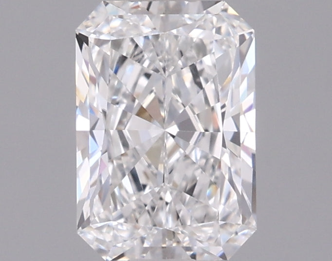 1.07 Carat Radiant Shaped, Ideal Cut, D Color, VVS1 Clarity, IGI Certified Lab Grown Diamond