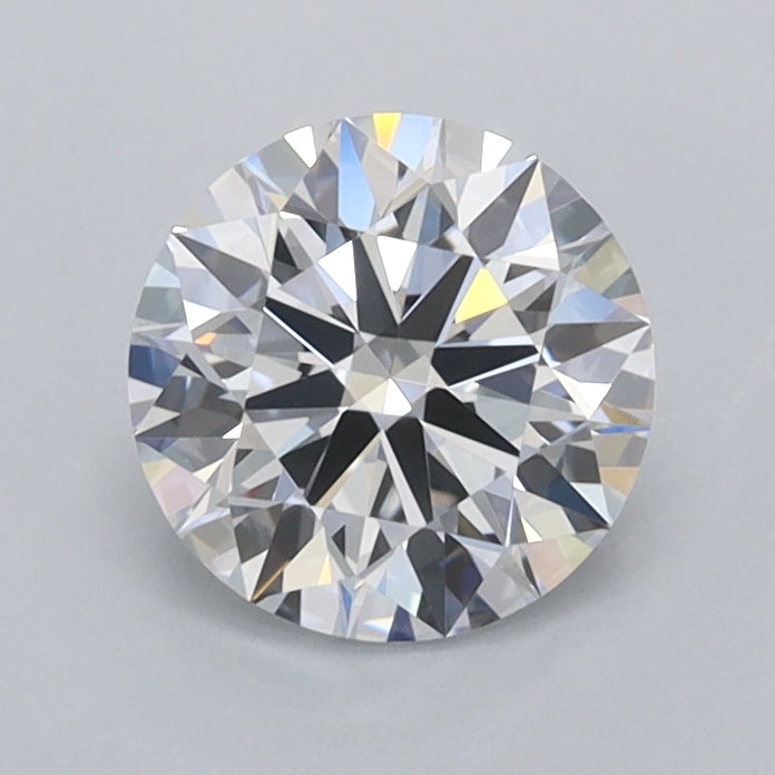 1.02 Carat Round Shaped, Ideal Cut, D Color, VVS1 Clarity, IGI Certified Lab Grown Diamond