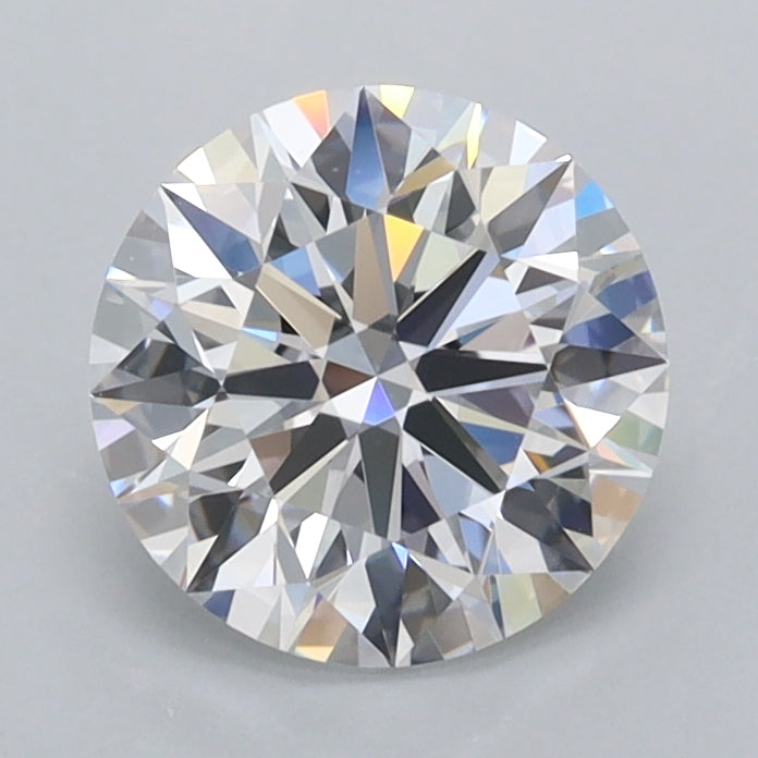 1.45 Carat Round Shaped, Ideal Cut, D Color, FL Clarity, IGI Certified Lab Grown Diamond