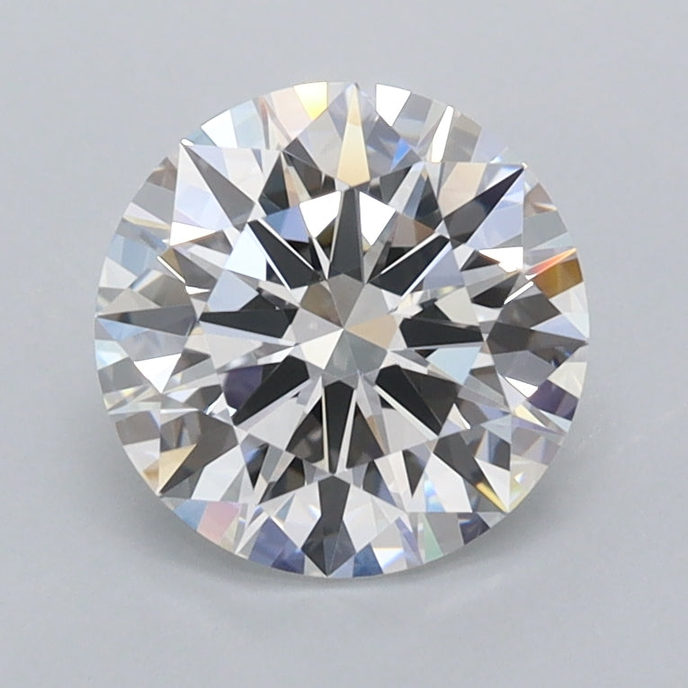 1.24 Carat Round Shaped, Ideal Cut, D Color, VVS1 Clarity, IGI Certified Lab Grown Diamond