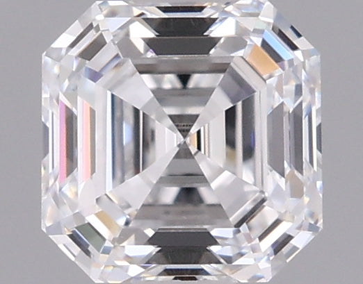 1.01 Carat Asscher Shaped, Ideal Cut, D Color, VVS1 Clarity, IGI Certified Lab Grown Diamond