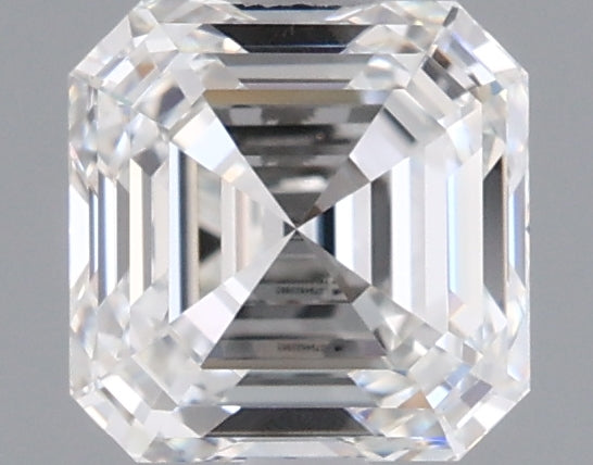 1.01 Carat Asscher Shaped, Ideal Cut, E Color, VVS1 Clarity, IGI Certified Lab Grown Diamond
