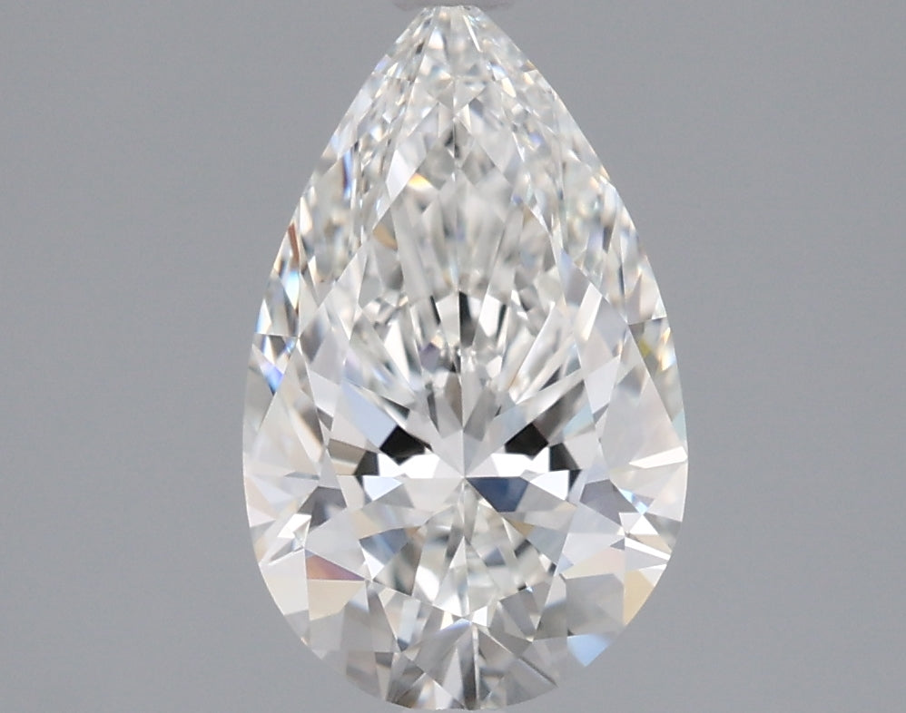 1.51 Carat Pear Shaped, Ideal Cut, F Color, VVS1 Clarity, IGI Certified Lab Grown Diamond