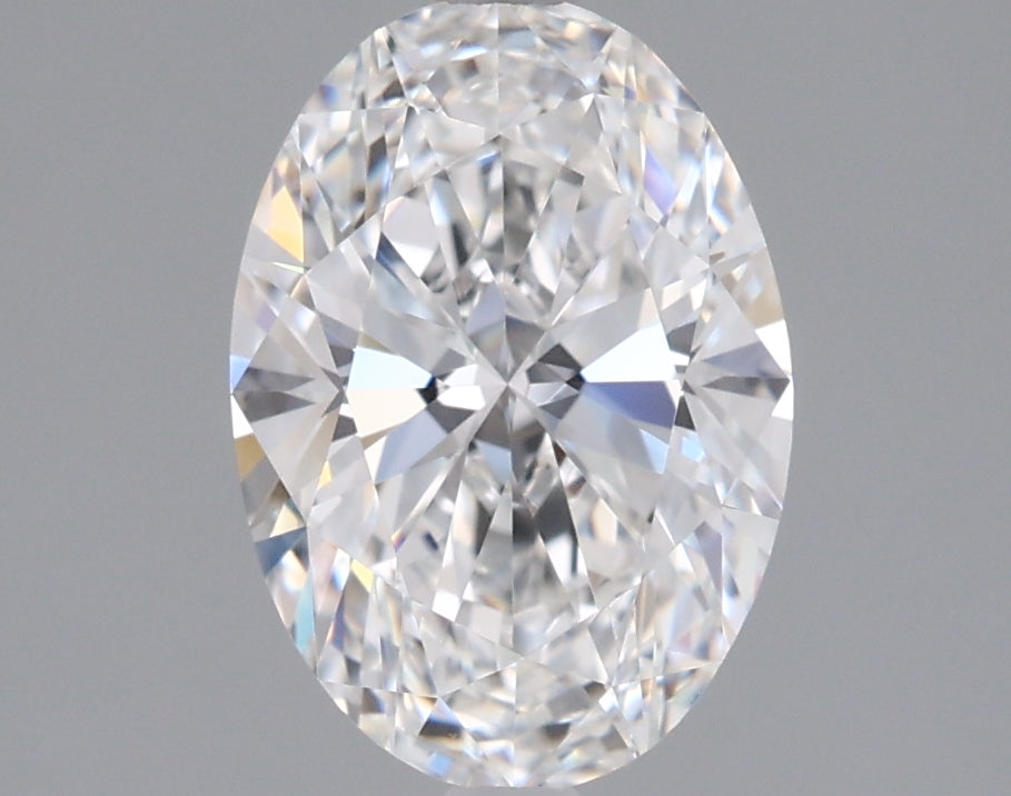 1.54 Carat Oval Shaped, Ideal Cut, D Color, VVS1 Clarity, IGI Certified Lab Grown Diamond