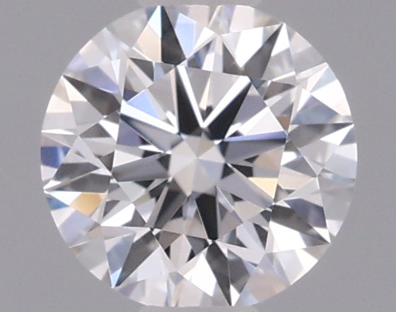 0.55 Carat Round Shaped, Ideal Cut, D Color, VVS2 Clarity, IGI Certified Lab Grown Diamond