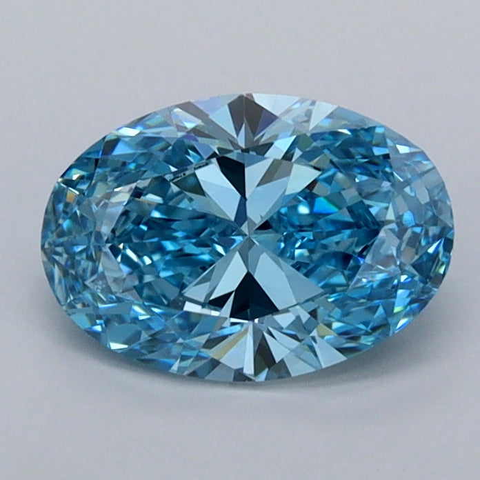 1.00 Carat Oval Shaped, Ideal Cut, VVS1 Clarity, IGI Certified Lab Grown Diamond