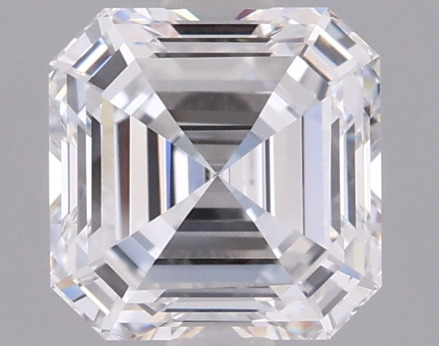1.54 Carat Asscher Shaped, Excellent Cut, D Color, VVS1 Clarity, IGI Certified Lab Grown Diamond