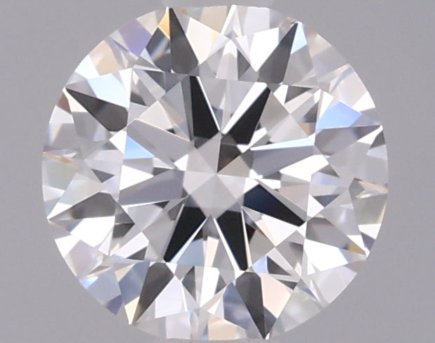 0.66 Carat Round Shaped, Ideal Cut, D Color, VVS2 Clarity, IGI Certified Lab Grown Diamond