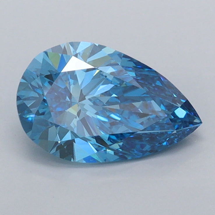1.07 Carat Pear Shaped, Ideal Cut, VVS2 Clarity, IGI Certified Lab Grown Diamond