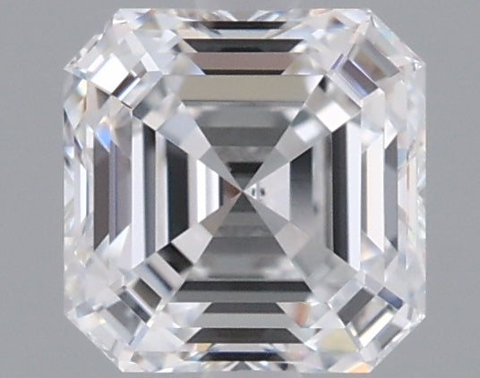 1.00 Carat Asscher Shaped, Ideal Cut, D Color, VVS2 Clarity, IGI Certified Lab Grown Diamond