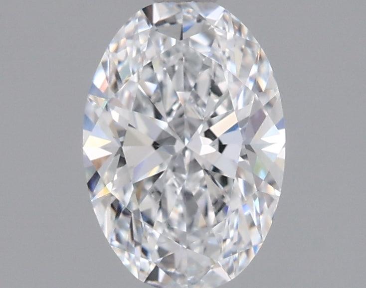 1.01 Carat Oval Shaped, Ideal Cut, D Color, VVS2 Clarity, IGI Certified Lab Grown Diamond