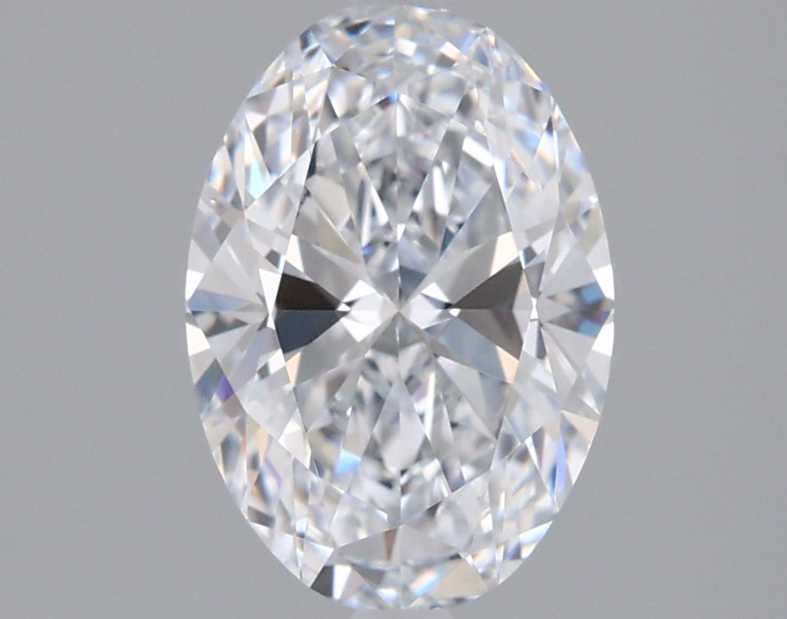 1.52 Carat Oval Shaped, Ideal Cut, D Color, VVS1 Clarity, IGI Certified Lab Grown Diamond