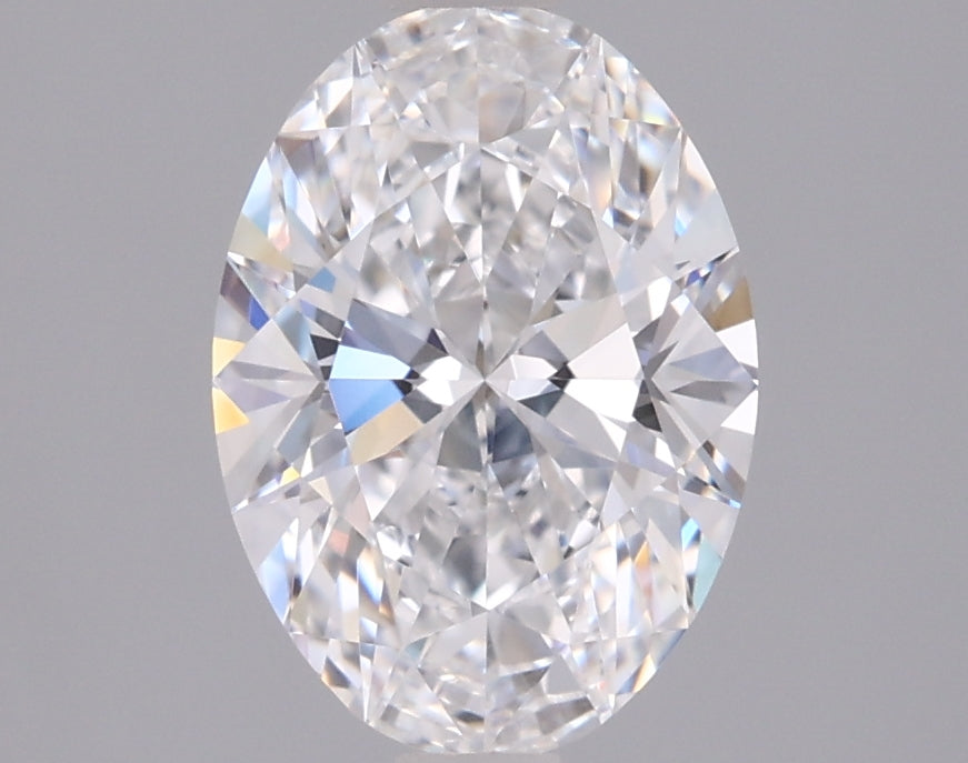 1.52 Carat Oval Shaped, Ideal Cut, D Color, VVS1 Clarity, IGI Certified Lab Grown Diamond