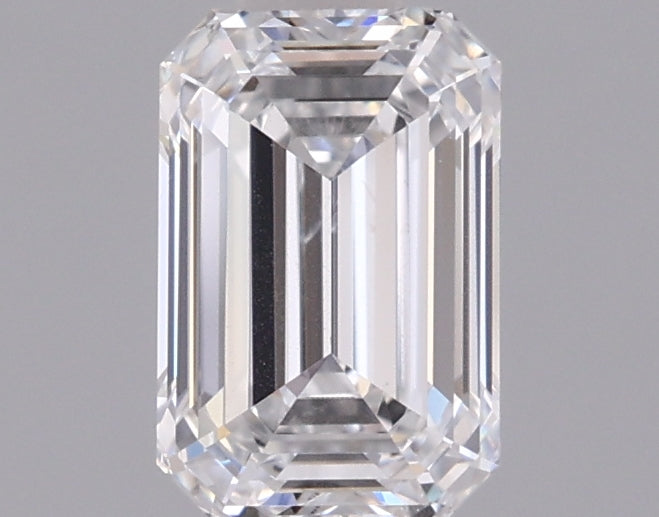 1.01 Carat Emerald Shaped, Ideal Cut, D Color, VS1 Clarity, IGI Certified Lab Grown Diamond