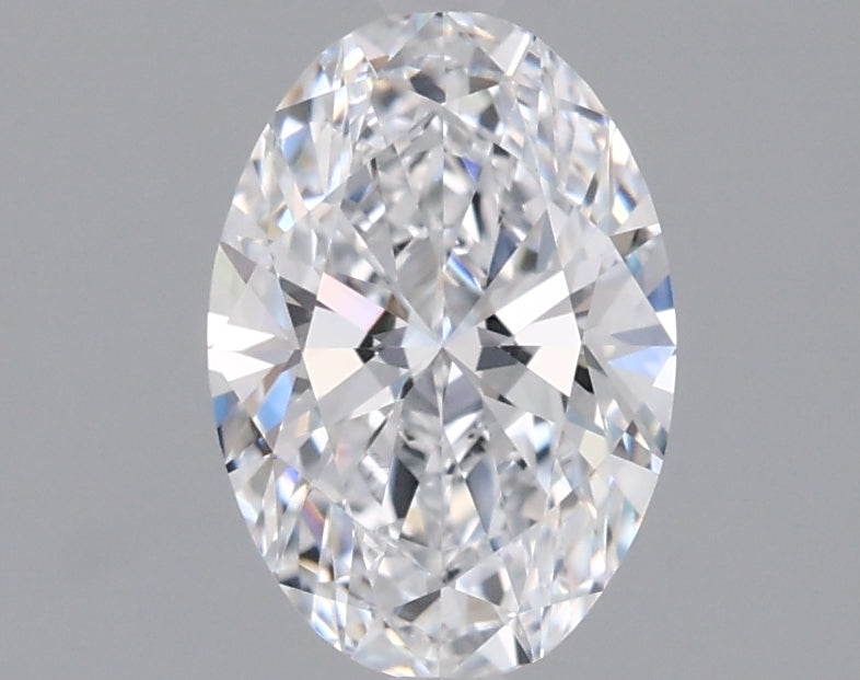 1.12 Carat Oval Shaped, Ideal Cut, D Color, VS1 Clarity, IGI Certified Lab Grown Diamond