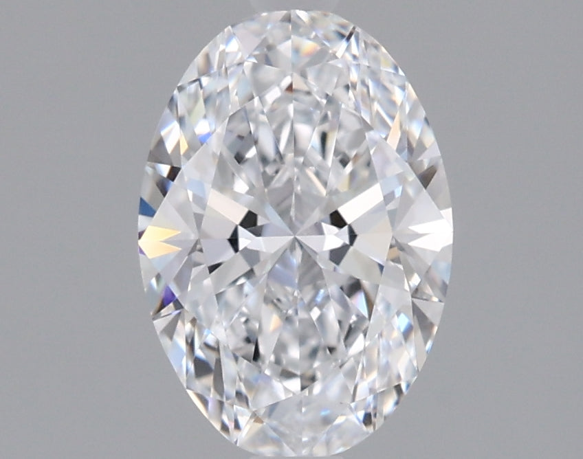 1.07 Carat Oval Shaped, Ideal Cut, D Color, VVS2 Clarity, IGI Certified Lab Grown Diamond