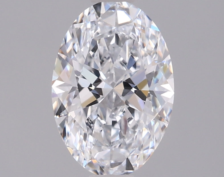1.08 Carat Oval Shaped, Ideal Cut, D Color, VVS1 Clarity, IGI Certified Lab Grown Diamond
