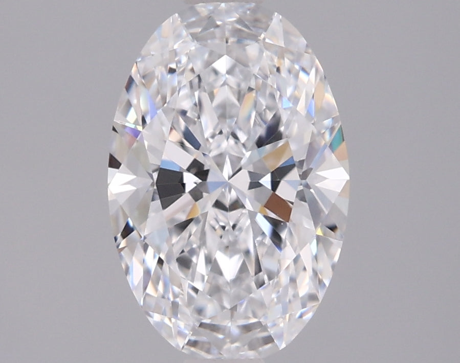1.53 Carat Oval Shaped, Ideal Cut, D Color, VVS1 Clarity, IGI Certified Lab Grown Diamond