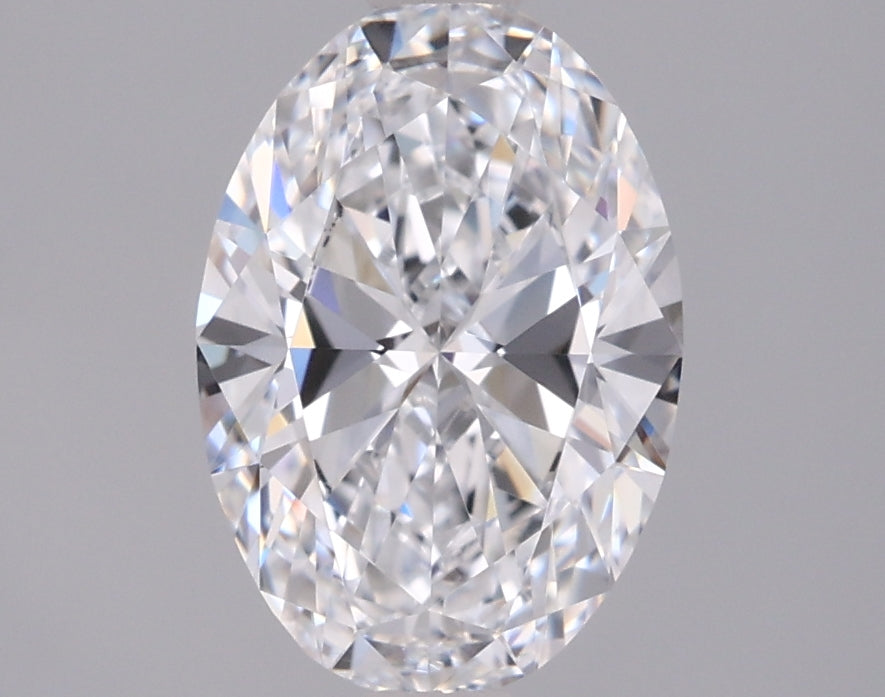 1.52 Carat Oval Shaped, Ideal Cut, D Color, VVS1 Clarity, IGI Certified Lab Grown Diamond
