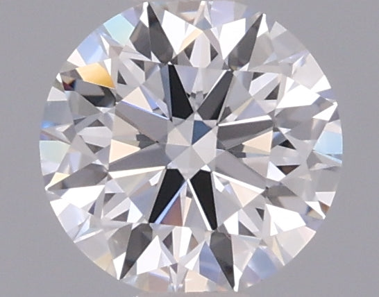 0.54 Carat Round Shaped, Ideal Cut, D Color, VVS2 Clarity, IGI Certified Lab Grown Diamond