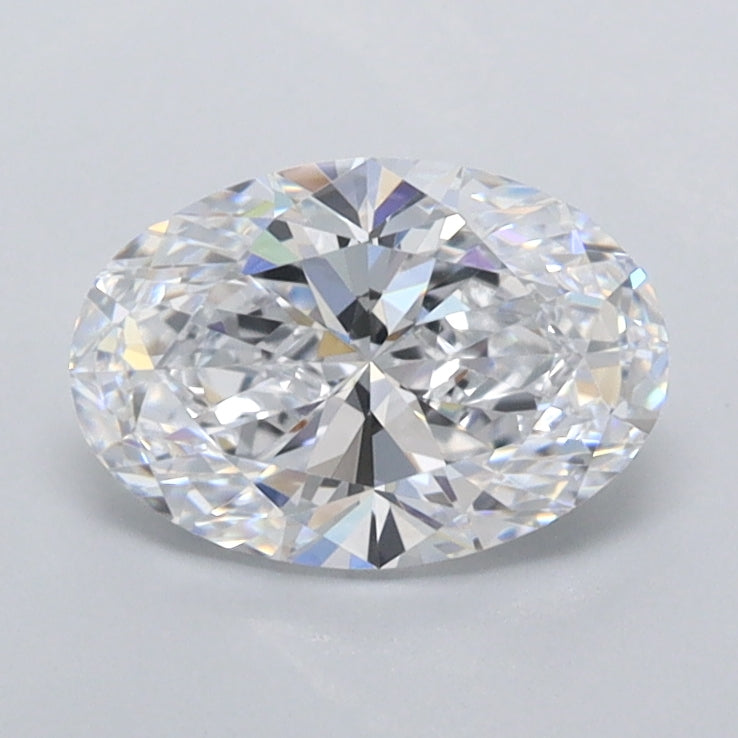 1.03 Carat Oval Shaped, Ideal Cut, D Color, VVS1 Clarity, IGI Certified Lab Grown Diamond