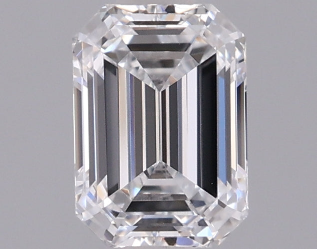 1.02 Carat Emerald Shaped, Ideal Cut, D Color, VVS2 Clarity, IGI Certified Lab Grown Diamond