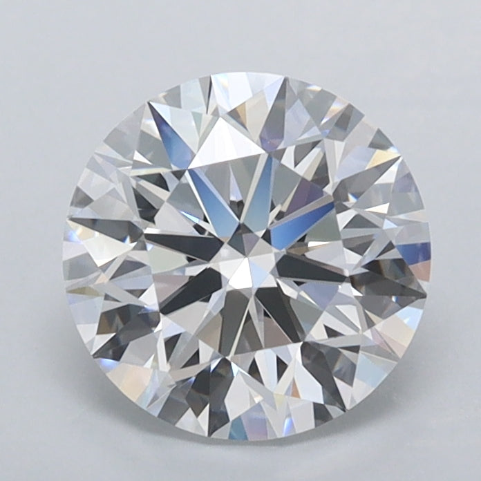 1.45 Carat Round Shaped, Ideal Cut, D Color, VVS2 Clarity, IGI Certified Lab Grown Diamond