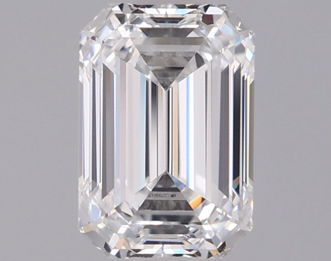 1.02 Carat Emerald Shaped, Ideal Cut, D Color, VVS2 Clarity, IGI Certified Lab Grown Diamond