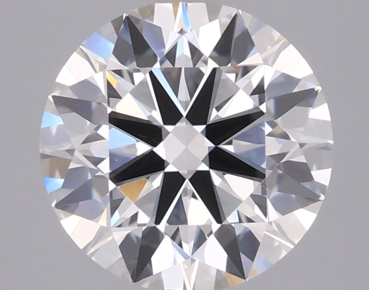 2.01 Carat Round Shaped, Ideal Cut, D Color, VVS2 Clarity, IGI Certified Lab Grown Diamond