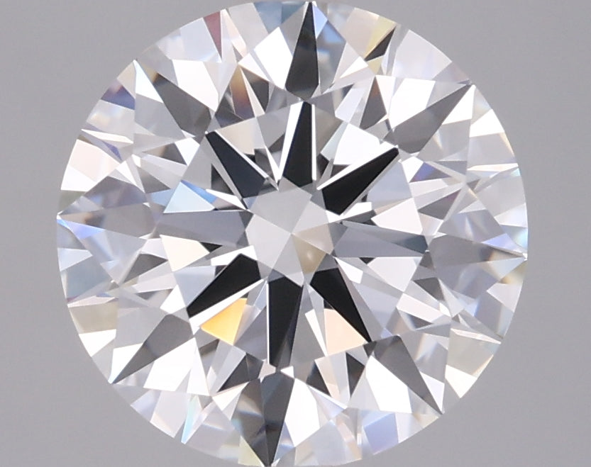 3.02 Carat Round Shaped, Ideal Cut, E Color, VVS1 Clarity, IGI Certified Lab Grown Diamond