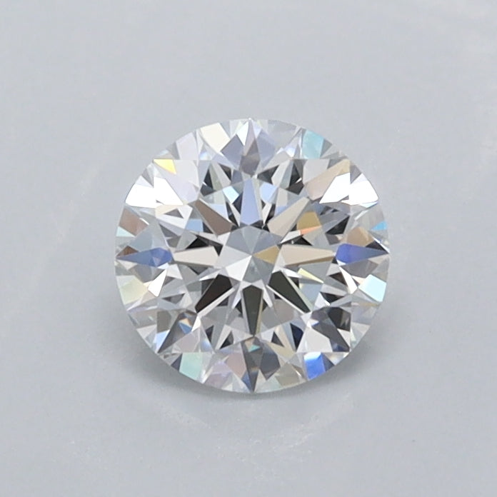 0.56 Carat Round Shaped, Ideal Cut, D Color, VVS1 Clarity, IGI Certified Lab Grown Diamond