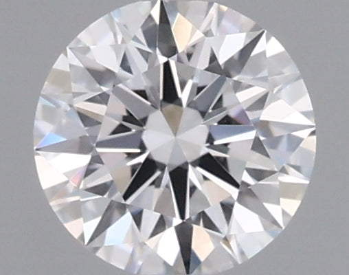 0.56 Carat Round Shaped, Ideal Cut, D Color, VVS2 Clarity, IGI Certified Lab Grown Diamond