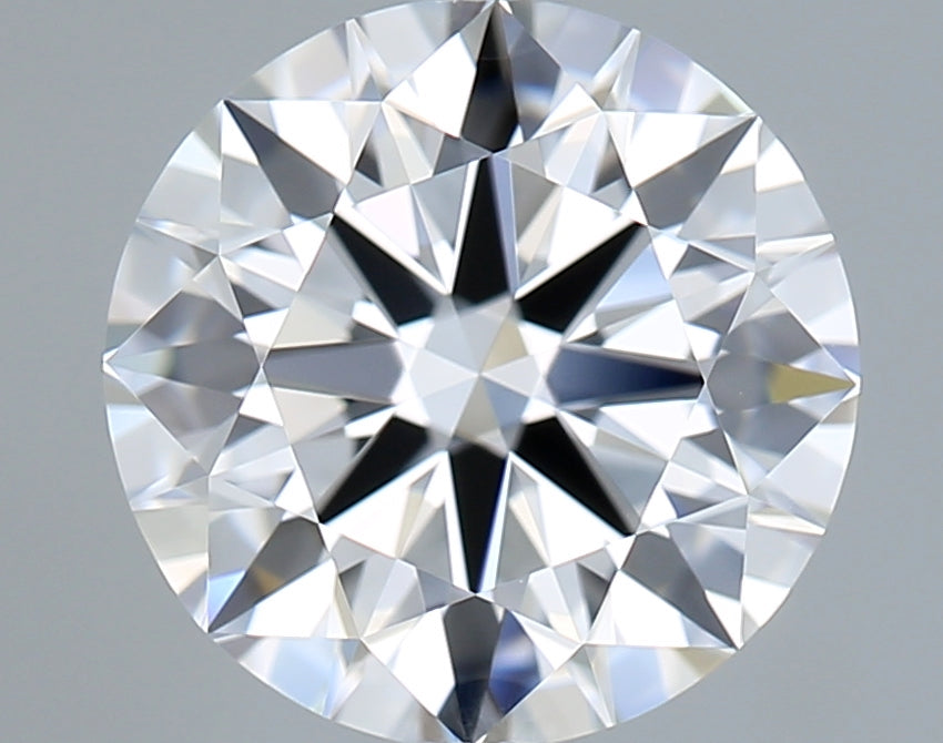 1.73 Carat Round Shaped, Ideal Cut, D Color, VVS1 Clarity, IGI Certified Lab Grown Diamond