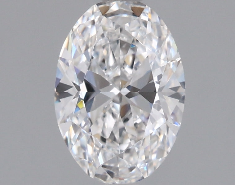 1.06 Carat Oval Shaped, Ideal Cut, D Color, VVS1 Clarity, IGI Certified Lab Grown Diamond